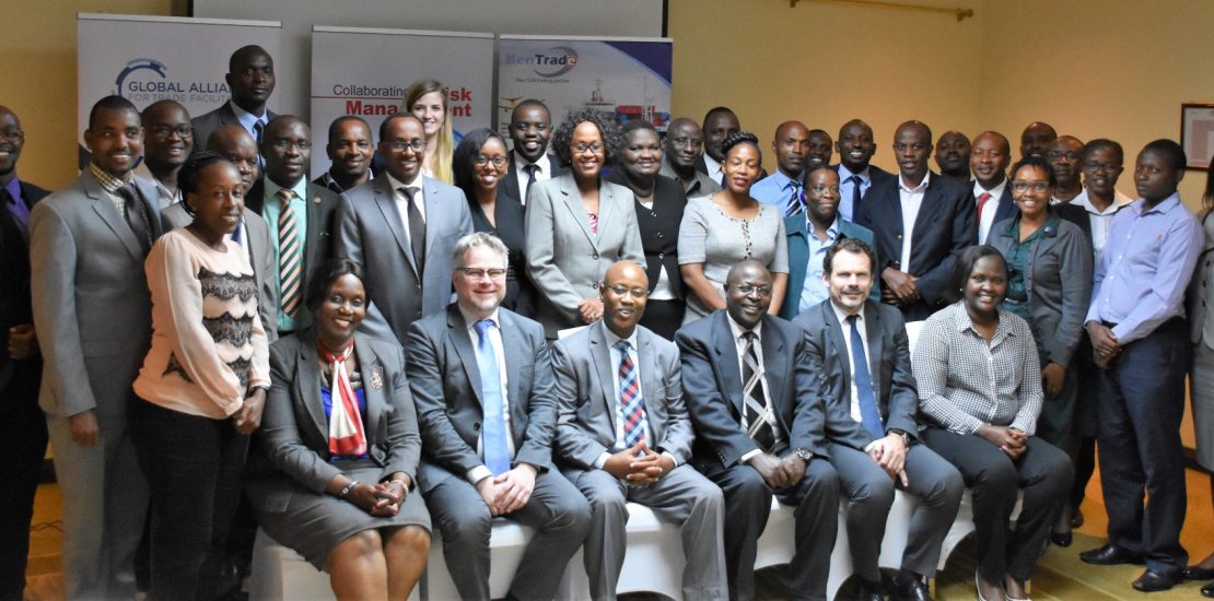 Representatives from the State Department of Trade,KenTrade,state agencies and Global Alliance for Trade Facilitation during a forum convened by KenTrade in Nairobi