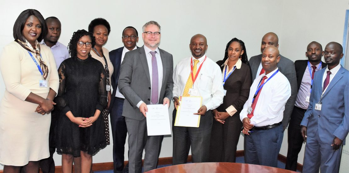 KenTrade signs partnership deal with global alliance for trade facilitation to break down trade barriers.