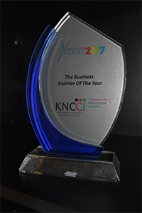 BUSINESS ENABLER OF THE YEAR AWARD 2 BUSINESS ENABLER OF THE YEAR AWARD 2